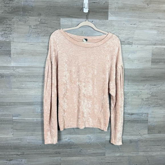 We The Free Light Pink Long Sleeve Top - Picture 5 of 5